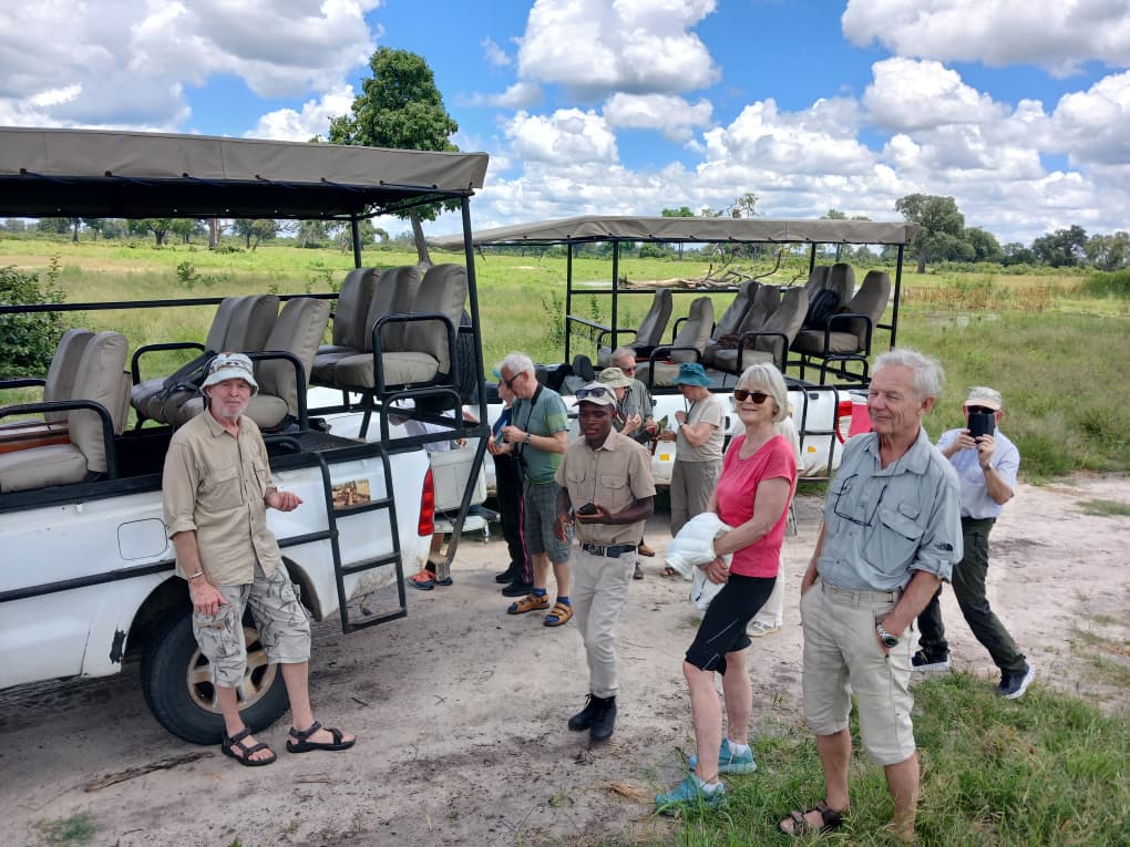 Game drive in Hwange